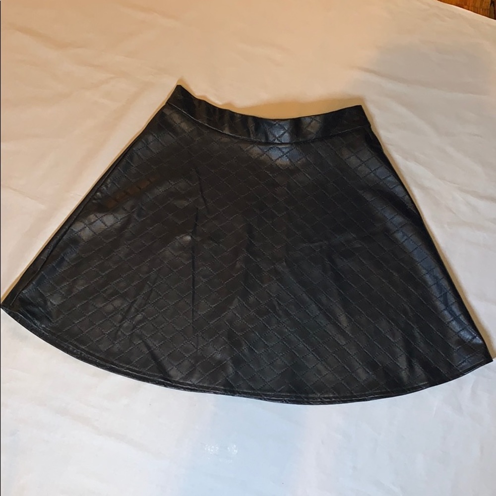 Leather Skirt